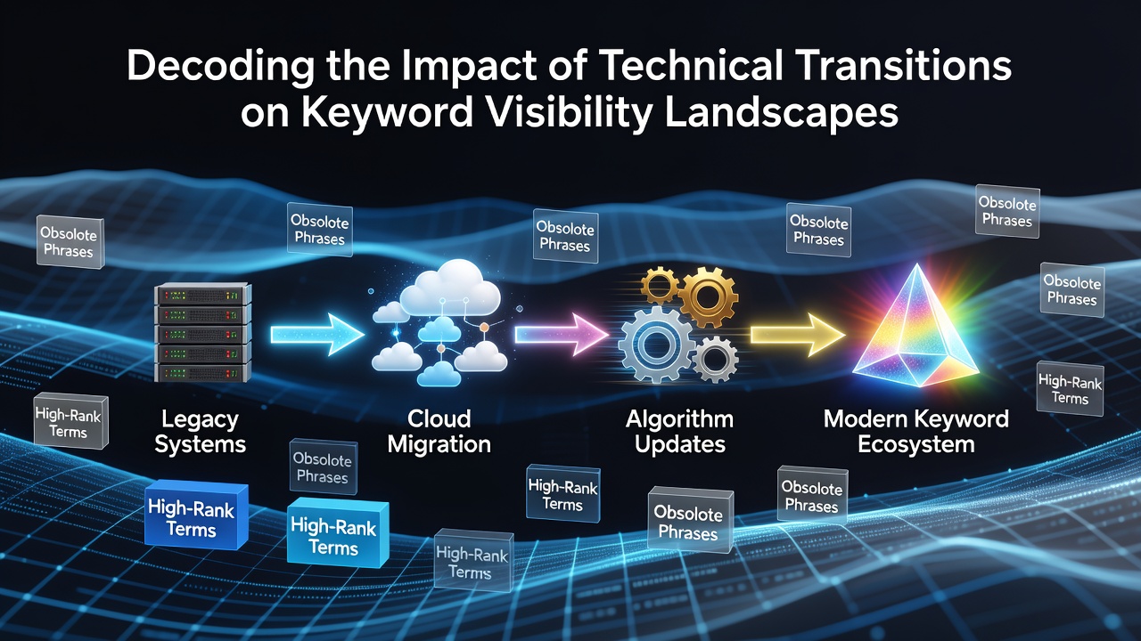 Decoding the Impact of Technical Transitions on Keyword Visibility Landscapes